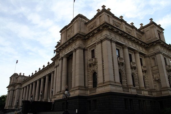 Victoria's Parliament Building, Melbourne