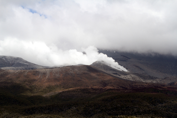 Mt Tongariro Eruption, Central Plateau, NZ.