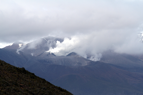 Mt Tongariro Eruption, Central Plateau, NZ.
