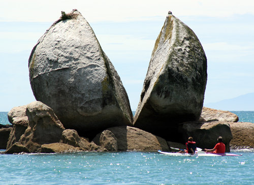Split Apple Rock, Marlborough, NZ.